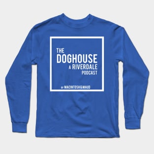 The Doghouse Logo White Long Sleeve T-Shirt